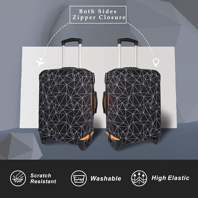 Explore Land Travel Luggage Cover Suitcase Protector Fits 31-32 Inch Case - Image 2