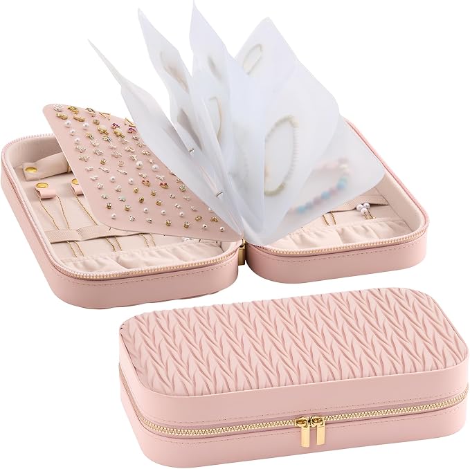 Lolalet Travel Jewelry Organizer, Jewelry Storage Case by Lolalet