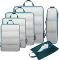 BAGAIL 6 Set Ultralight Compression Packing Cubes Packing Organizer by BAGAIL