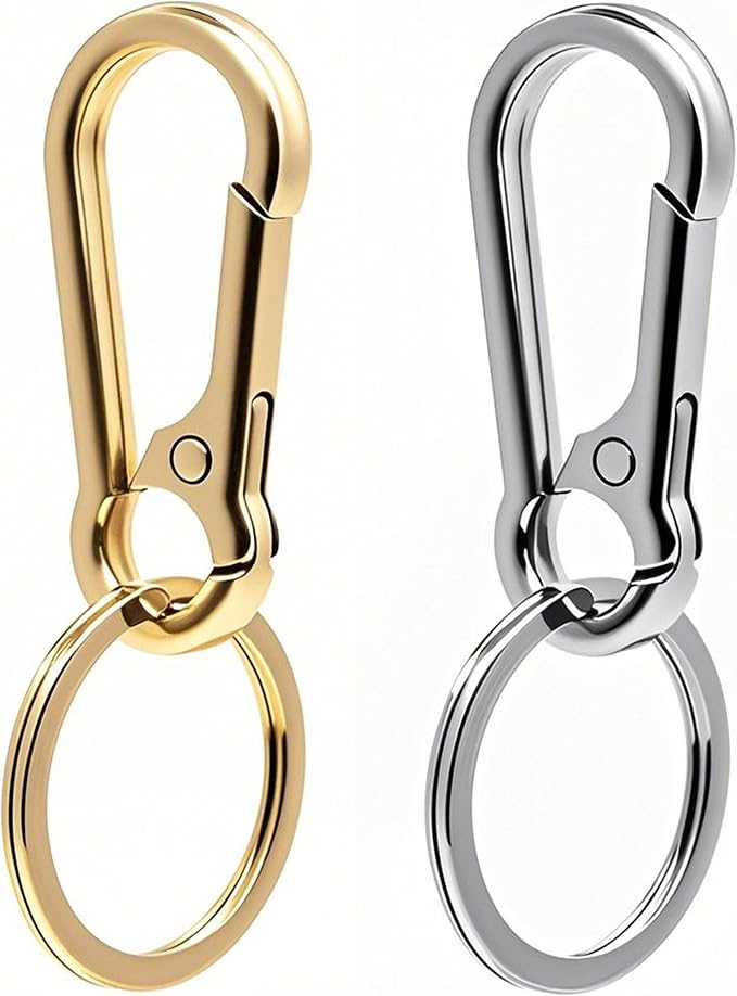 Keychain Keyring Set for Men Women Classic Metal Home Car Key Holder Organizer by Unknown