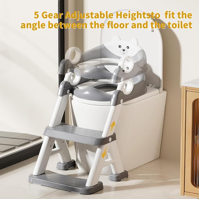 Potty Training Seat, Non Slip Foldable Toilet Training Seat - Image 6