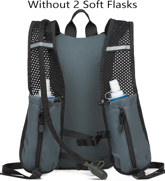 ATBP Running Hydration Vest Pack Thermal Insulation 3L TPU Water Bladder - Image 2