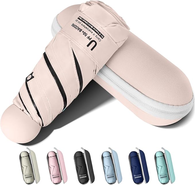 BAODINI Travel Mini Umbrella for Purse by BAODINI
