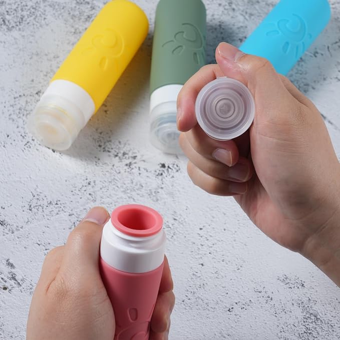 Travel Bottles for Toiletries, TSA Approved Travel Containers 3oz Leak Proof - Image 5