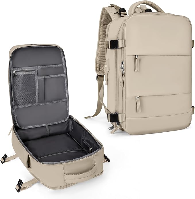 coowoz Large Travel Backpack For Women Men, Carry On Backpack Flight Approved by coowoz