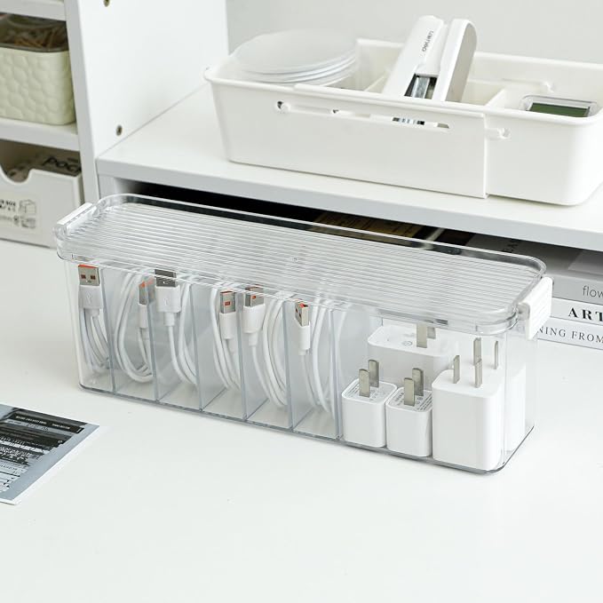 Yesesion 2 Pack Cord Organizer Box - Image 8