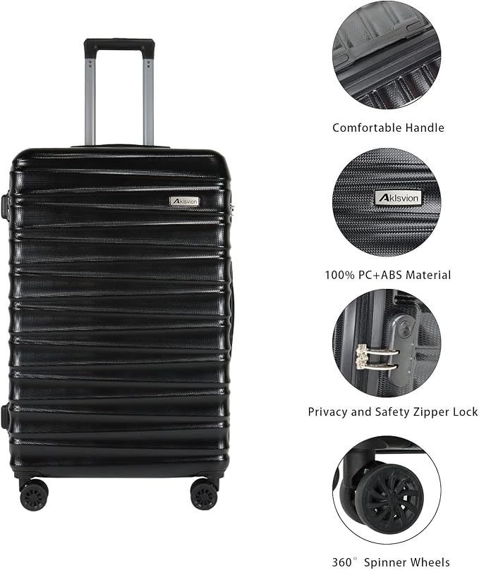 Luggage Sets 3 Piece-Suitcase Set- Luggage - Image 3