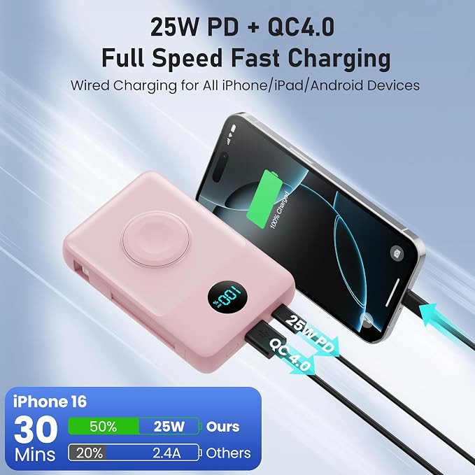 Magnetic Portable Charger for iPhone - Image 4