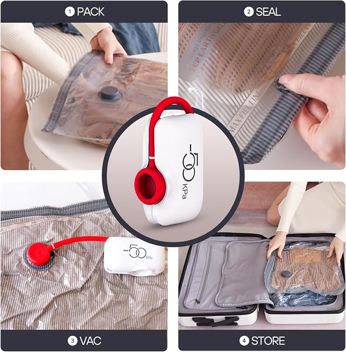 VMstr 9 Pack Vacuum Storage Bags - Image 7