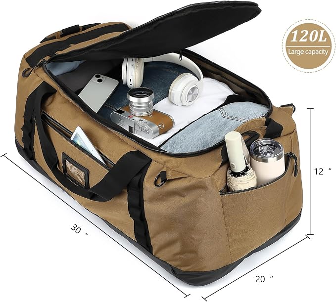 TUGUAN Extra Large Travel Duffle Bag Backpack - Image 7