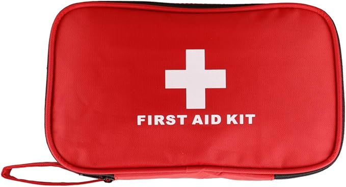 AOUTACC Compact First Aid Empty Pouch, Nylon Lightweight First Aid Bag by AOUTACC