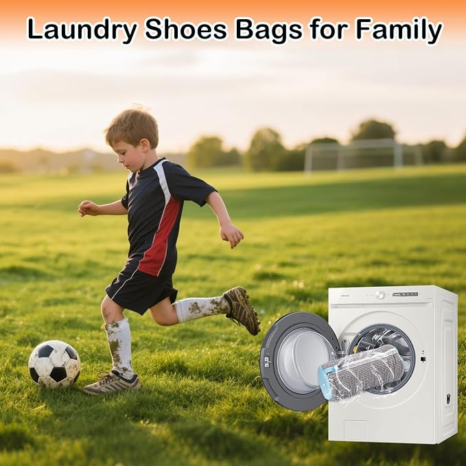 Shoe Washing Machine Bag, Shoe Laundry Bag - Image 3