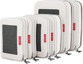 Compression Packing Cubes for Travel Organizers by LeanTravel