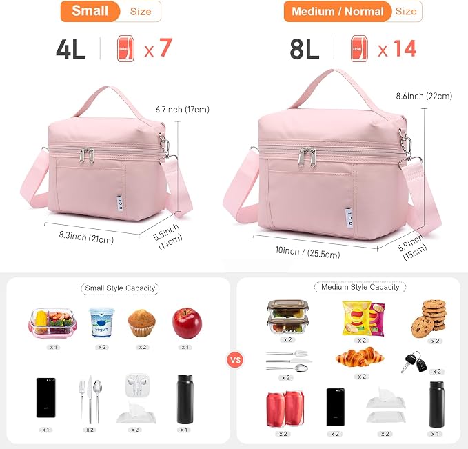 NOL Natural Organic Lifestyle Insulated Lunch Bags - Image 3