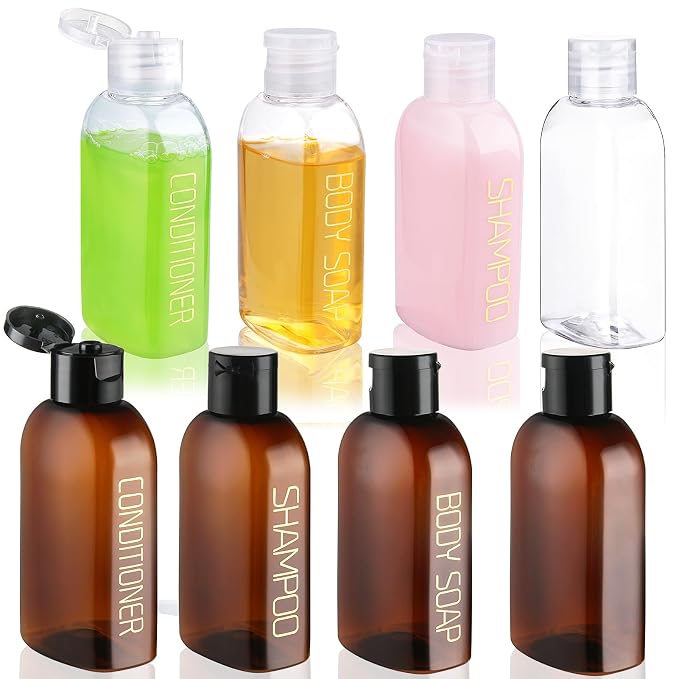 Cosywell Travel Bottles for Toiletries 8PCS 3.4oz TSA Approved Containers by Cosywell