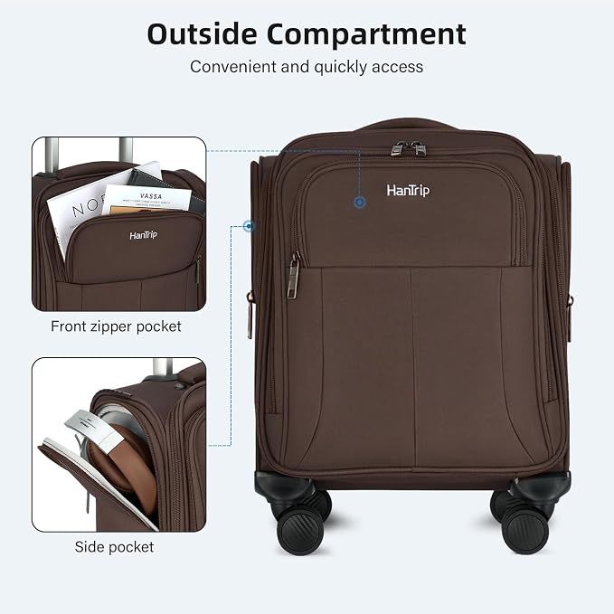 16 Inch Underseat Carry On Luggage - Image 9