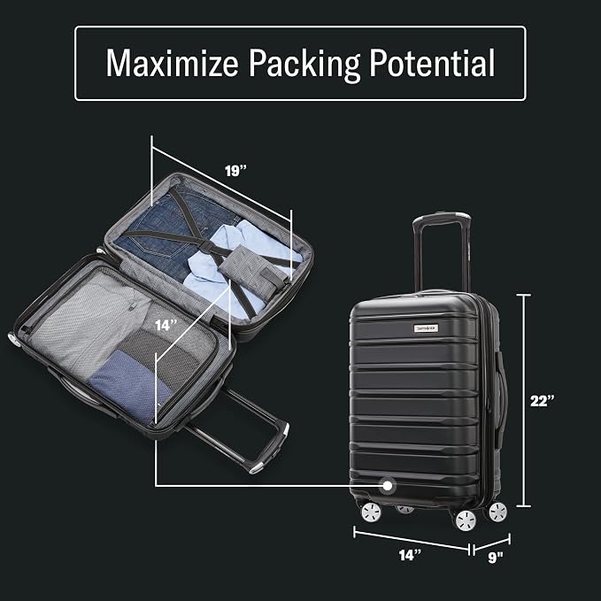 Samsonite Omni 2 Hardside Expandable Luggage - Image 3
