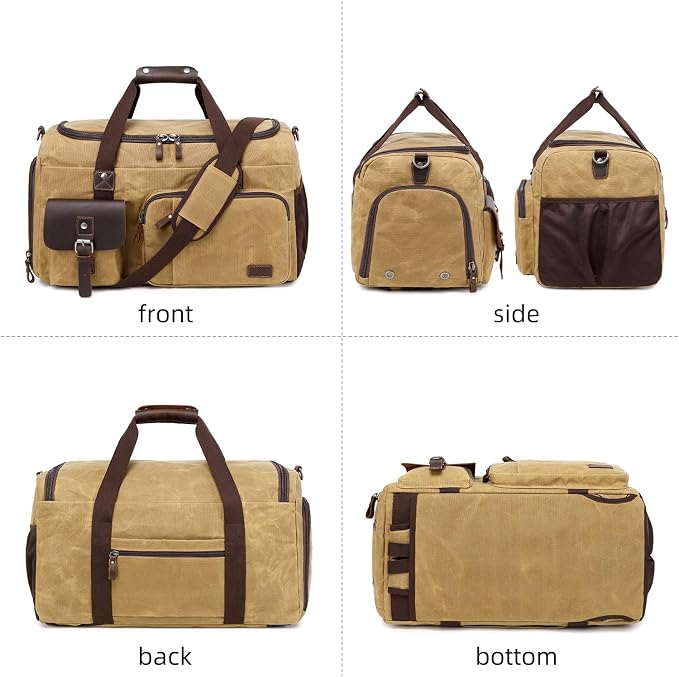 Travel Duffle Bag Weekender Bag - Image 6