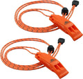 Emergency Whistles with Lanyard Safety Whistle Survival Shrill Loud Blast by Unknown