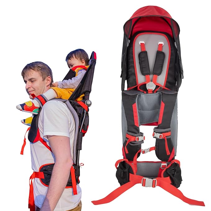 Baby Shoulder Carrier Baby Hiking Backpack Carrier by Kidpprod