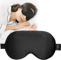 100% Mulberry Silk Sleep Mask, Ultra-Soft Light Blocking Eye Cover by Lynzaa