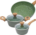 3-Piece Nonstick Pots and Pans Set by Unknown