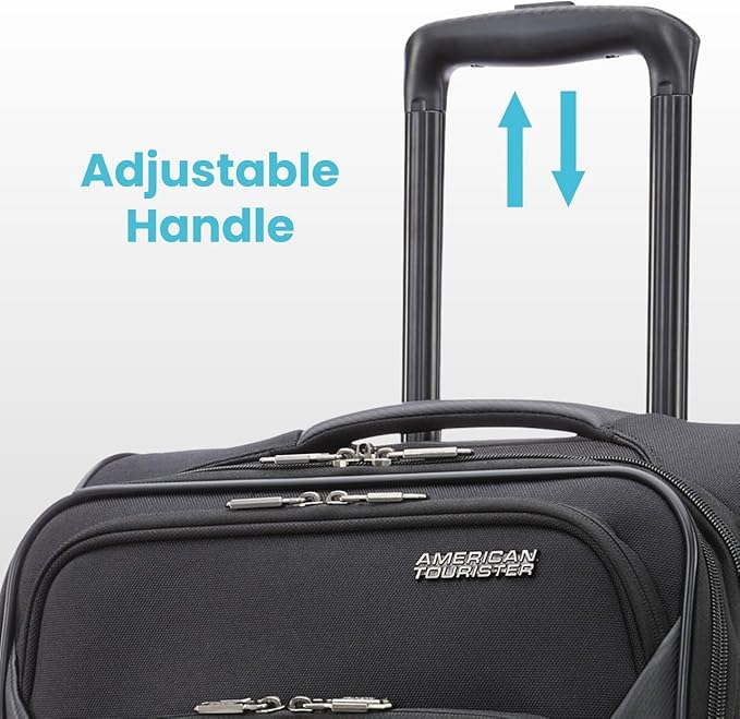 American Tourister 4 KIX 2.0 Expandable Softside Luggage - Image 4
