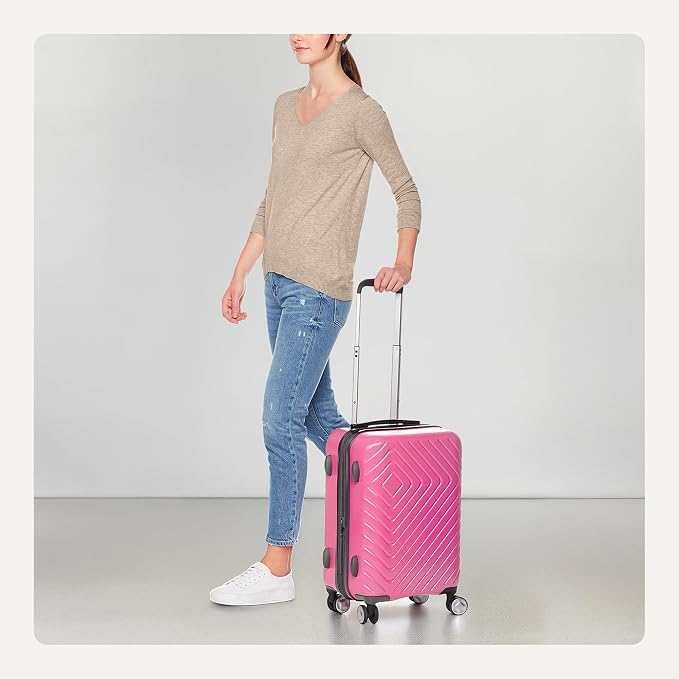 Amazon Basics 21" Hardside Carry-On Luggage - Image 3