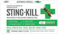 Sting-kill First Aid Anesthetic Swabs, Instant Pain + Itch Relief from Bee by Sting-Kill