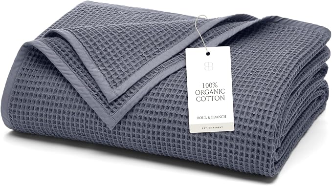 BOLL & BRANCH Waffle Bed Blanket by BollBranch