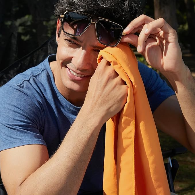 Rainleaf Microfiber Towel Perfect Travel & Gym & Camping Towel. Quick Dry - Image 7