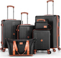 Hoteel Luggage 6-piece Set, 360° Universal Suitcases by HOTEEL