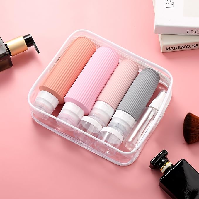 16 Pack Travel Bottles for Toiletries, Oversize Silicone Travel Containers jar - Image 7