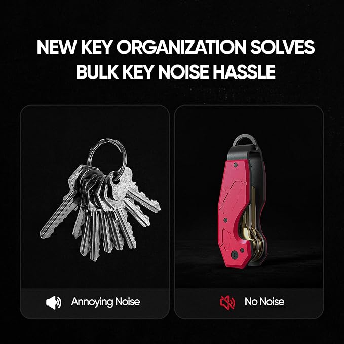 Zeeker Compact Key Organizer Keychain - Image 2