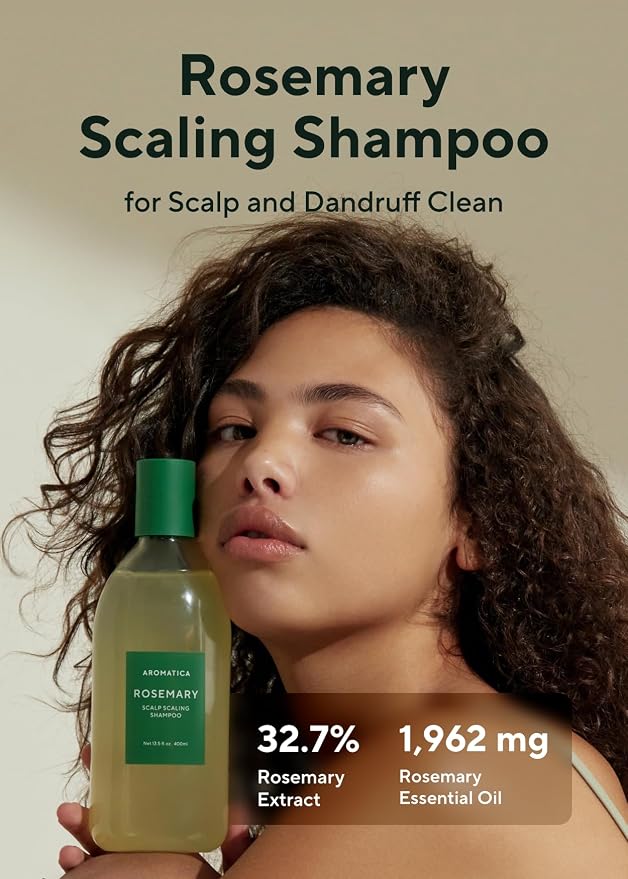 AROMATICA Rosemary Scalp Scaling Shampoo - Image 2