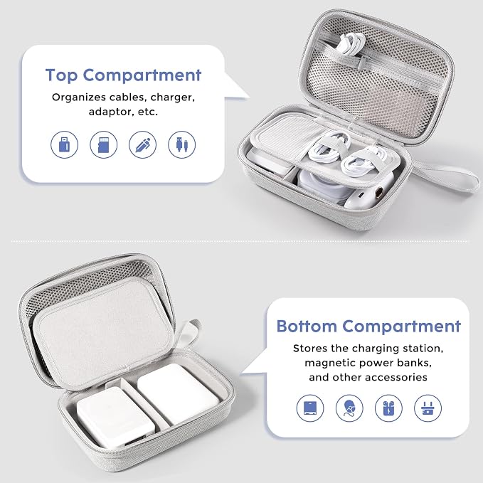 ProCase Hard Travel Electronic Organizer Case - Image 3