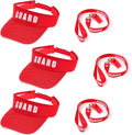 Halloween Guard Visor Hat Emergency Whistles by Croknit