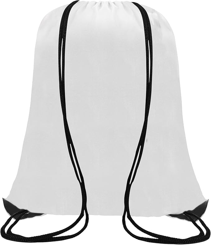 60 Pieces Drawstring Backpack Bags Sports Sackpack Bulk Cinch Gym Bag - Image 2