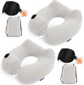 2 Pack Inflatable Travel Neck Pillows by Glyzia
