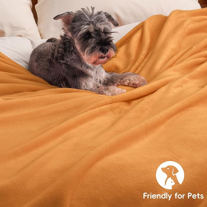 PHF Ultra Soft Fleece Blanket Queen Size, No Shed No Pilling Luxury Plush Cozy - Image 5