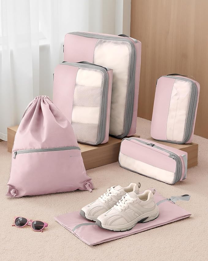 6 Set Compression Packing Cubes - Image 6