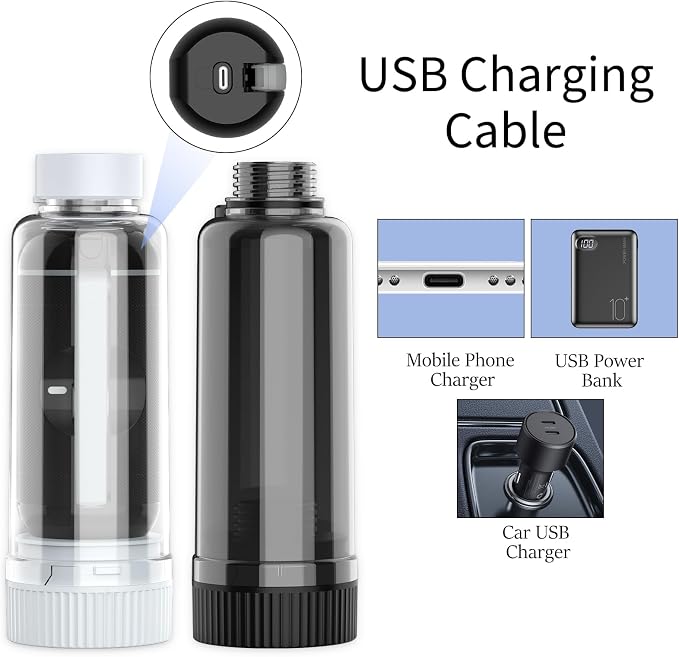 Portable Bidet for Travel, VITCOCO Electric Travel Bidet Sprayer - Image 3