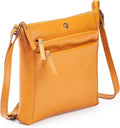 Small Soft Genuine Leather Crossbody Purse Women’s Sling Crossover Shoulder by Cochoa