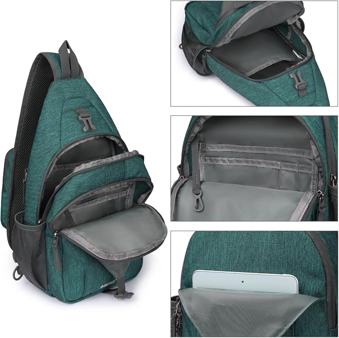 G4Free Sling Bag RFID Blocking Sling Backpack Crossbody Chest Bag Daypack - Image 5