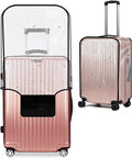 28-inch Luggage Cover Protector Clear PVC Waterproof Suitcase Covers, Travel by WelcomeToJZRSuitcase
