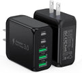 50W USB C Wall Charger Block, 5-Port C Charger Fast Charging Block PD Power by CSODINCE