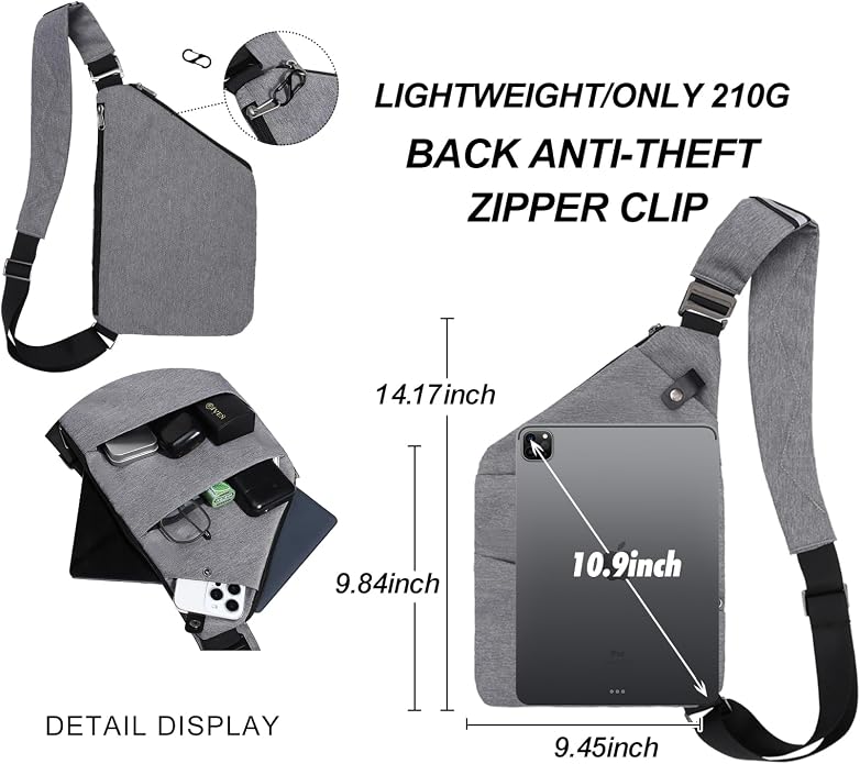 Anti Theft Crossbody Travel Bags - Image 3