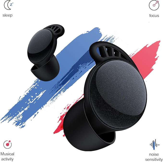 45dB Earplugs for Sleeping, Noise Cancelling Ear Plugs - Image 5