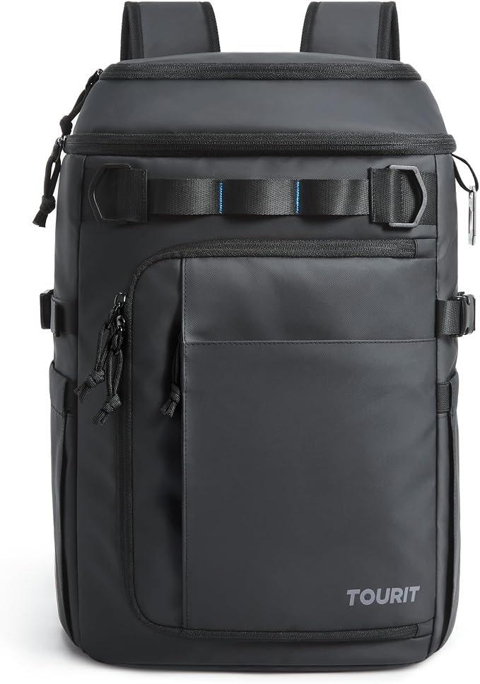 TOURIT 38 Cans Backpack Cooler: Leak Proof Waterproof 2 Insulated Compartments by TOURIT