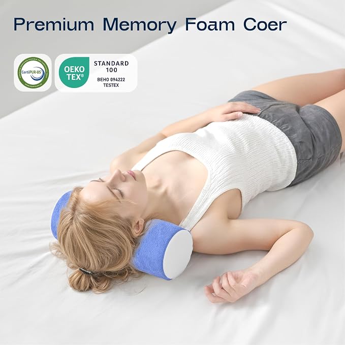 Neck Roll Cervical Pillow for Neck Pain Relief - Image 6